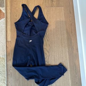 Fabletics Navy Blue Onesie